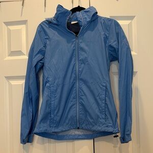 Columbia Women's Sky Blue Hooded Ski Jacket